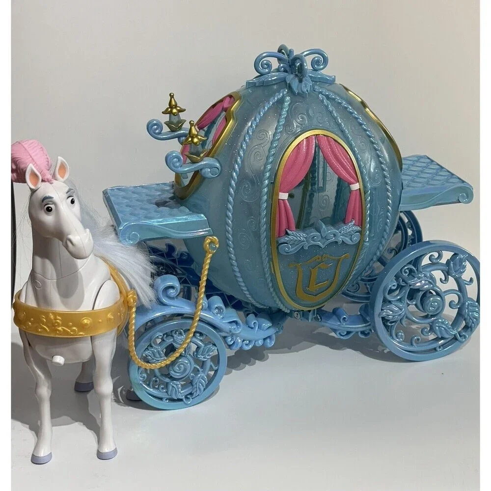 Cinderella Horse & Light Up Carriage Play Set  DOLL INCLUDED  (not A Cinderella)
